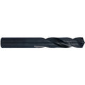 Screw Machine Drill Bit, #6 Size, 135 Degrees Point Angle, High Speed Steel, Black Oxide Finish