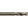 Screw Machine Drill Bit, #47 Size, 135 Degrees Point Angle, Cobalt Steel, Straw/Bronze Finish