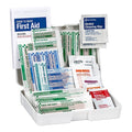 First Aid Kit, Serves 15 People, 47 Components, Plastic Portable Case