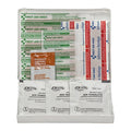 First Aid Kit and Housing, Plastic 16 Components, 5 People Served