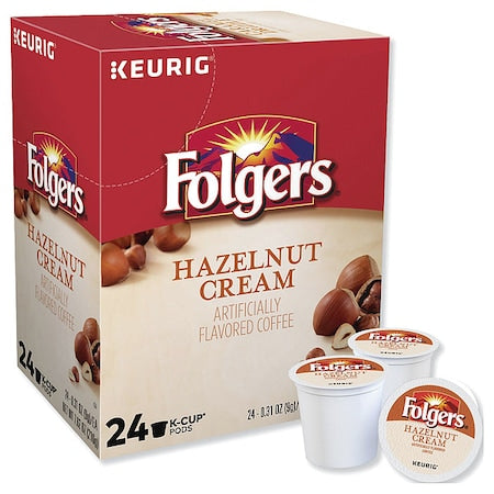 Coffee, Toasty Hazelnut, Pod, Caffeinated, Ground, 7.44 oz, 24 PK