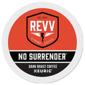 Coffee, NO SURRENDER, Pod, Caffeinated, Ground, 11.28 oz, 24 PK