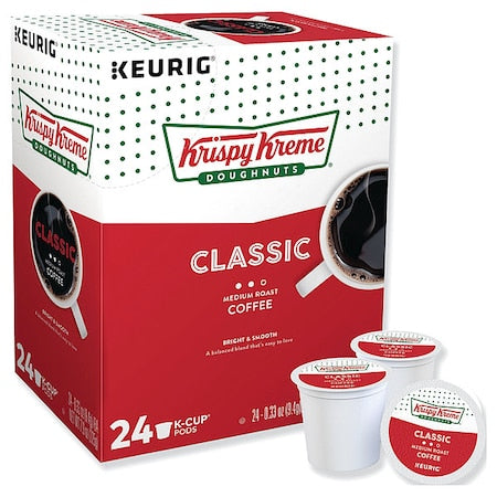 Coffee, Classic, Pod, Caffeinated, Ground, 7.92 oz, 24 PK