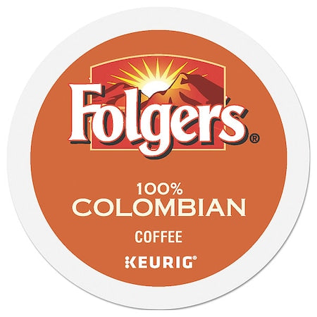 Coffee, Lively Colombian, Pod, Caffeinated, Ground, 7.44 oz, 24 PK