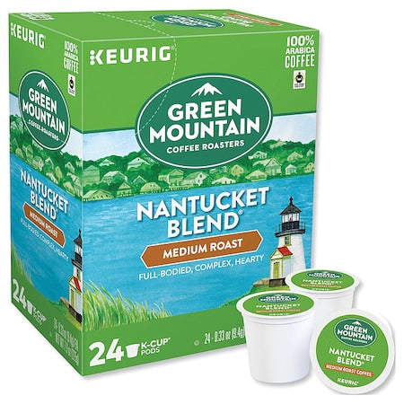 Coffee, Nantucket Blend, Pod, Caffeinated, Ground, 1.98 lb, 96 PK