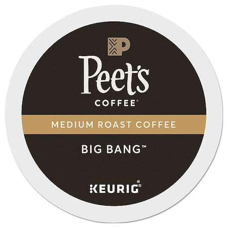 Coffee, Big Bang, Pod, Caffeinated, Ground, 9.46 oz, 22 PK
