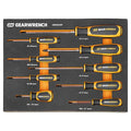 9 Piece Phillips Dual Material Screwdriver Set in Foam Storage Tray