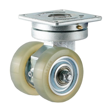 Plate Caster,Swivel,Polyurethane,150mm H