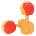 TrustFit(TM)Pod Reusable Foam Ear Plugs, Pod Shape, 28 dB, Orange, 100 PK