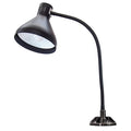 Task Light,Gooseneck,8.5 W,Black