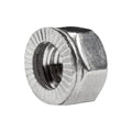 2-Piece Wedge Lock Nut, M14-2.0, Stainless Steel, A4-80, Plain, 12 9/20 mm Ht, 30 PK