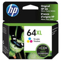 HP 64XL Original High Yield Inkjet Ink Cartridge - Tri-color - 1 Each - 415 Pages