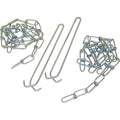 ChainHangingKit, Silver, 21/6inH, 36inL, PK2