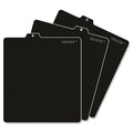 CD Index Tab Set, Preprinted Tabs, Black