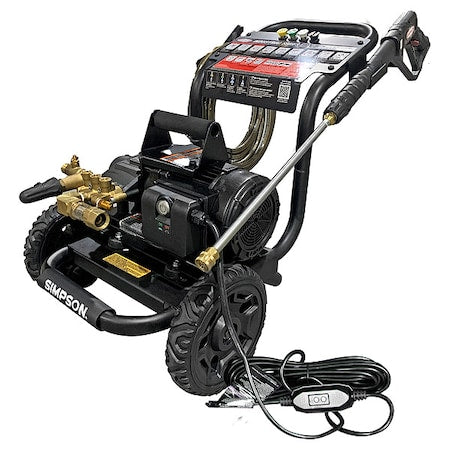 Corded Pressure Washer, Cold, 1500psi, 120V