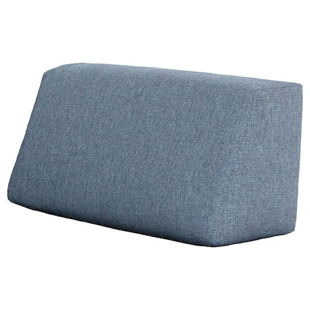 Sofa Back Pillow 30"", Blue Performance Fabric
