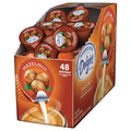 Flavored Liquid Non-Dairy Coffee Creamer, Hazelnut, 0.44 oz Mini Cups, PK48