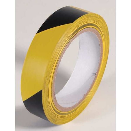 Floor Marking Tape vinyl 1 in W x 5.5 mil Thick