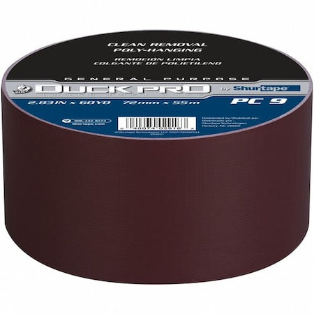 Duct Tape, Burgundy, 60-1/8 yd L, 2-7/8 inW