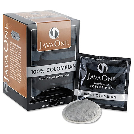 Coffee, Colombian Supremo, Pod, Caffeinated, Coffee, 0.3 oz, 14 PK