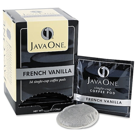 Coffee, French Vanilla, Pod, Caffeinated, Coffee, 0.3 oz, 14 PK