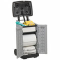Spill Kit, 20 gal Volume Absorbed per Kit, 20 gal Capacity, Cart, Gray