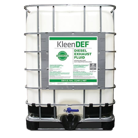 Diesel Exhaust Fluid, Kleen DEF, 333 gal, Tote, API/ISO-22241-1