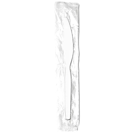 Knife, White, Dixie, Med, KM23C7, PK1000