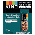 Nuts and Spices Bar, Dark Chocolate Nuts and Sea Salt, 1.4 oz, PK12
