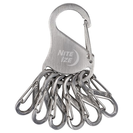 Stainless Steel Key Rack, Silver