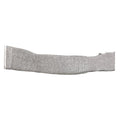 Cut-Resistant Sleeve, Cut Level A5, Seamless Knit, 18 in Length, Thumbhole, Gray/White, S, PR