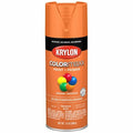 Spray Paint, Pumpkin Orange, Gloss, Solvent, 12 oz