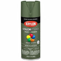 Spray Paint, Italian Olive, Satin, Solvent, 12 oz