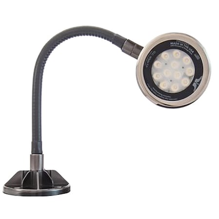 Spot Light, Gooseneck, 18 W, Black