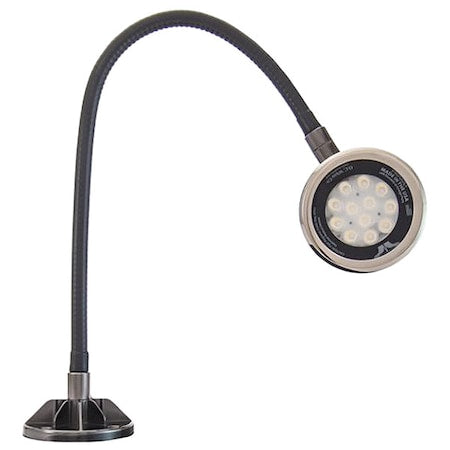 Spot Light,Gooseneck,18 W,Black