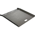 Curb Ramp, Aluminum, 26 In. W, 18 In. L