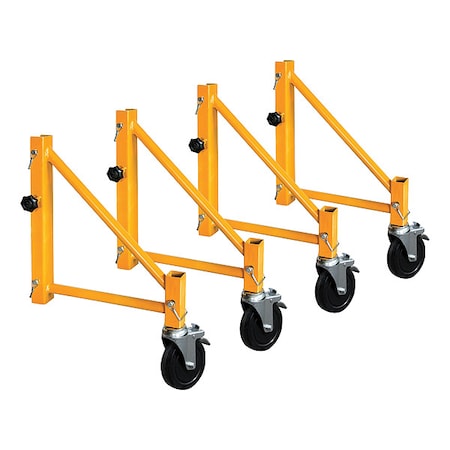 Outrigger Kit, Steel, Powder Coat