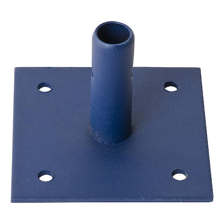 Base Plate, 6 in.L, Steel, 4-1/2 in.H