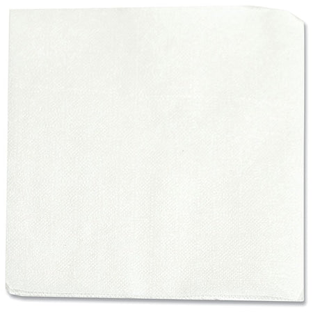 Morsoft Beverage Napkins, 9 x 9/4, White, PK4000