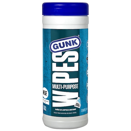 Cleaning Wipes, 30 ct, Canister, Citrus