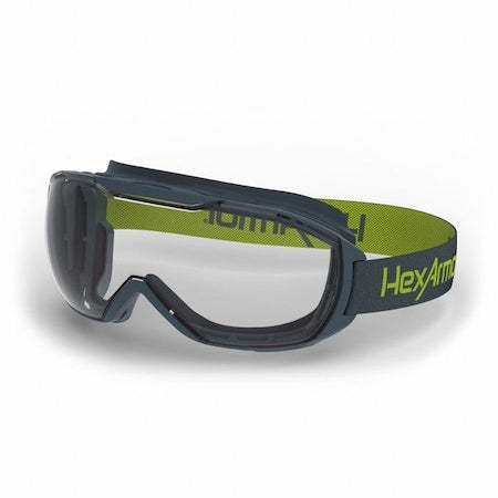 Safety Goggles, Clear Lens, Anti-Fog & Anti-Scratch, Indirect Vented, Dielectric, MX500 Series