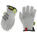 Leather Gloves, Slip-On Cuff, Keystone Thumb, Full Finger, 12, 1 PR