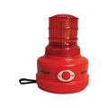 Warning Light, Red, LED, 2 D Batteries