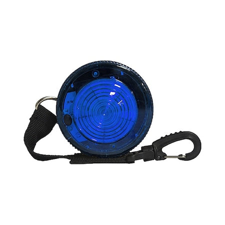 Warning Light, Blue, LED, 2 AA Batteries