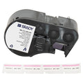 Label/RibbonCartridge, Pink;White, 1inW