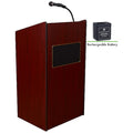 Aristocrat Sound Lectern Recharge Battery Mahogany