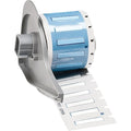 Sleeve Label, White, Polyolefin, 1 in W