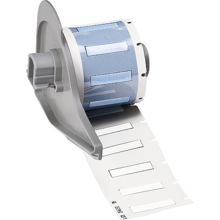 Sleeve Label, White, Polyolefin, 1 in W
