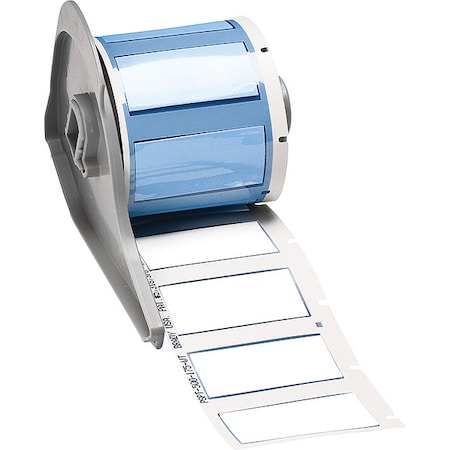 SleeveLabel, White, Polyolefin, 1-3/4inW