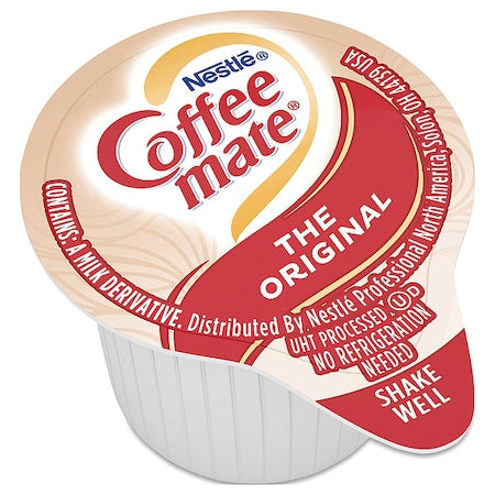 Liquid Coffee Creamer, Original, 0.38 oz Mini Cups, PK200